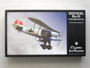 CLASSIC AIRFRAMES 1/48 4143 HEINKEL He 51 LUFTWAFFE SERVICE